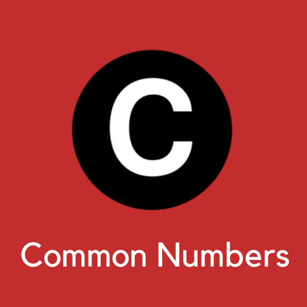Euro Common Numbers